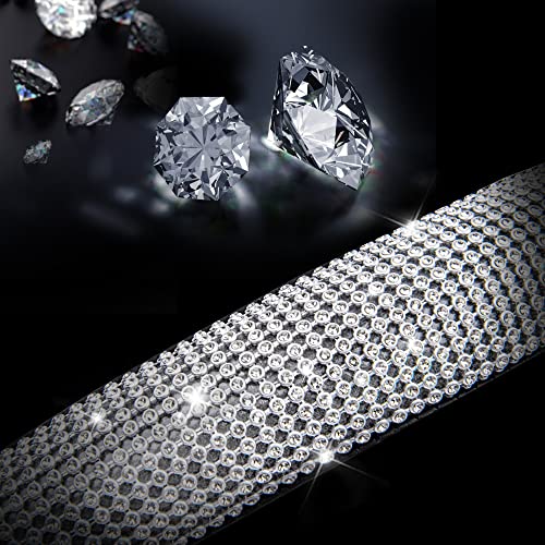 CAR PASS Bling Diamond Leather Steering Wheel Cover, with Bling Sparkly Crystal Glitter Rhinestones Universal Fit 14.5in-15in Car Wheel Protector for Women Girl Fit Suvs,Vans,Sedans,Car,Trucks, Silver - color: Silver Diamond