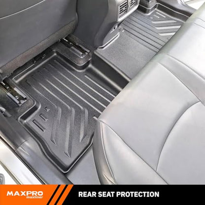 Premium MAXPRO Floor Mats for Toyota RAV4 2019-2025 RAV4 Hybrid 2019-2025 RAV4 Prime 2021-2025 1st&2nd Row All Weather Waterproof TPE Floor Liners Car Floor Mats Automotive Floor Mats RAV4 Accessories - size: 2019-2025 Toyota RAV4 Hybrid 1st & 2nd Row