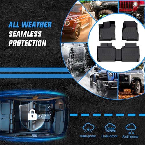 Nilight TPE Floor Mats for Chevy Equinox GMC Terrain 2010 2011 2012 2013 2014 2015 2016 2017,All Weather Custom Fit Heavy Duty Floor Liners - color: 2010-2017 Chevy Equinox GMC Terrain
