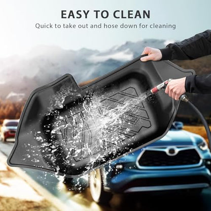 Powerty Trunk Mat for Mazda MX-5 Miata 2016-2025 2026 Accessories, All Weather Cargo Mat TPE Cargo Liner Replacement for Rear Trunk,Black - size: Cargo Mat｜for｜16-25｜mazda Mx-5 Miata
