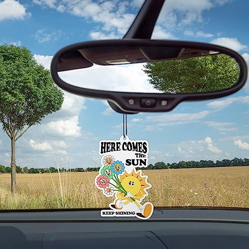 Frienda 5 Pieces Funny Car Air Fresheners for Men Air Freshener Hanging Truck Car Accessories Ideal Gift for Birthday Party