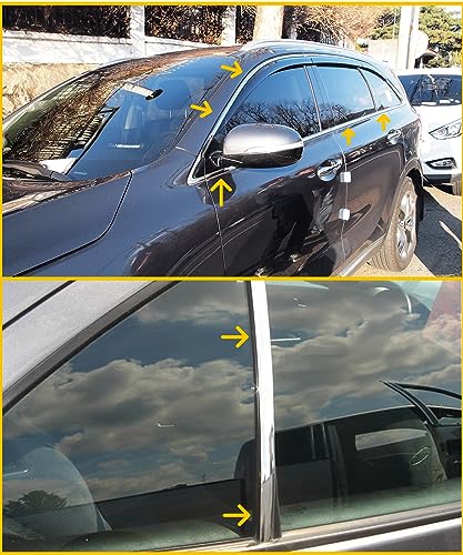 SCUARI 1/2 Inch Wide Chrome Tape,25FT Chrome Tape for Cars,Car Accessories Car Trim,Automotive Chromes Trim Molding,Auto Body Chromes Trims Strip,Universal Trims for Most Truck RV Door Window