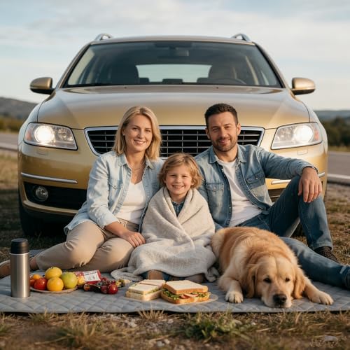 Dog Car Seat Cover for Back Seat - Waterproof Pet Hammock with Embedded Insert Door Protectors (Large for Full-Size Trucks, Large SUvs) - size: Large for Full-Size Trucks, Large SUvs