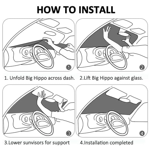 Bear Family Windshield Sunshade for Car SUV Truck Foldable Uv Ray Reflector Front Window Sun Shade Visor Shield Cover -59" X 31" - color: Bear