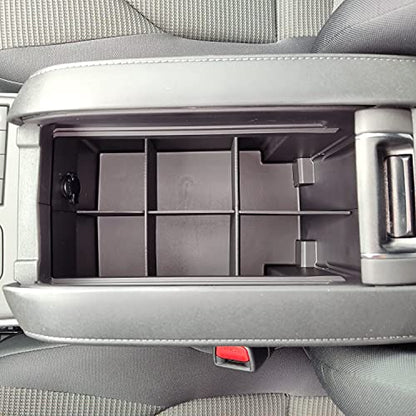 Vehicle OCD - Center Console Organizer for Toyota Highlander (2020-2026) - Made in USA - NOT for Grand Highlander - SLX175 - size: Highlander 2020-2026
