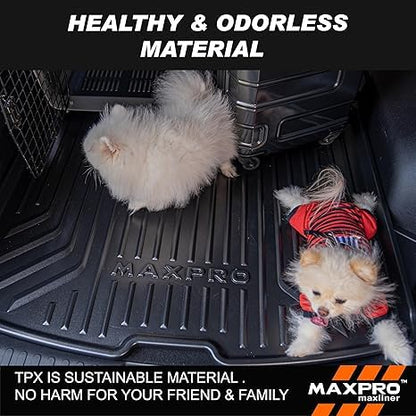 Premium MAXPRO Seat Back Liners for 2019-2025 Toyota RAV4 RAV4 Hybrid | Custom Fit TPE Rear Seat Protectors All Weather Waterproof Cargo Mat Extension | Heavy Duty Car Accessories RAV4 Trunk Liners - size: 2019-2025 Seat Back for Toyota Rav4/ Rav4 Hybrid