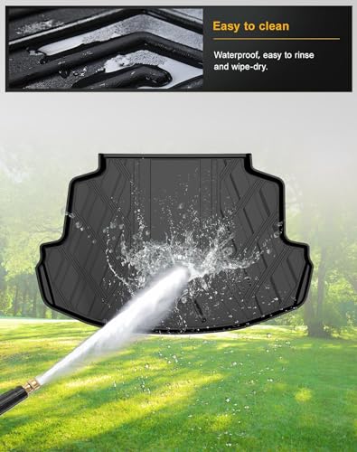 AOMSAZTO Cargo Liner Compatible with 2014-2019 Toyota Corolla Sedan | Custom Fit Trunk Mat Behind 2nd Row | All Weather Protection Cargo Mat Compatible with 2014-2019 Corolla Sedan Models - style: 2014-2019 | For Toyota Corolla Cargo Mat