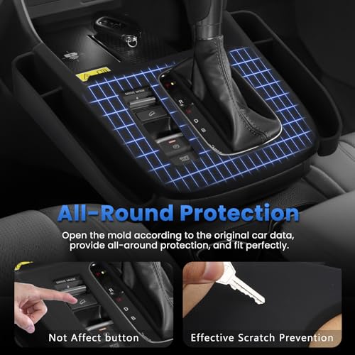 Autorder Silicone Center Console Organizer for 2023-2026 Honda CRV CR-V Accessories Seat Gap Storage Box Soft Gear Shift Panel Trim Cover - size: 2023+ CRV Silicone Organizer