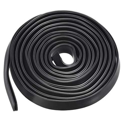 uxcell Edge Trim U Seal Extrusion, Silicone Black U Channel Edge Protector Sheet Fits 5/64-5/32inch Edge 1M/3.28Ft Length - size: 1000mmx7mmx10mm