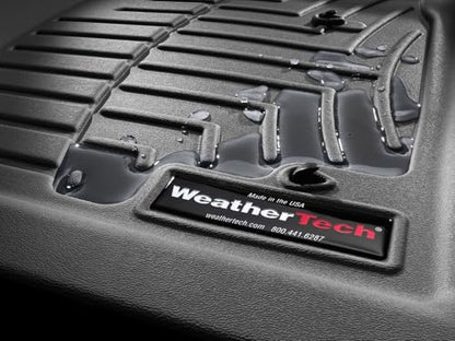 WeatherTech Custom Fit FloorLiners for Honda CR-V, CR-V Hybrid, 1st & 2nd Row (461110-1-2), Grey - color: Grey