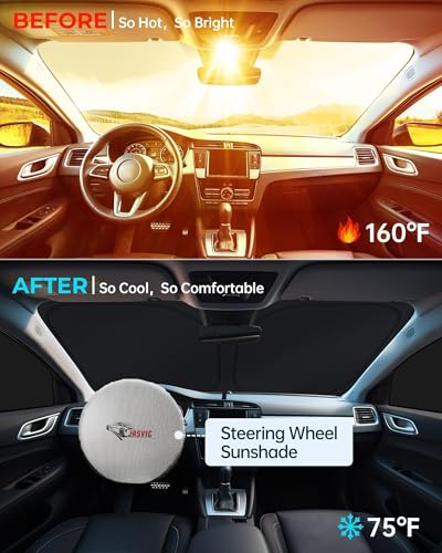 Car Window Shades for Chrysler Pacifica/Pacifica Hybrid 2017-2025, 8pcs Privacy Sun Shade Set for Front Windshield Side and Rear Windows, Full Window Covers Keeps Vehicle Cool for Camping Napping - size: fit for Chrysler Pacifica/Pacifica Hybrid 17-25