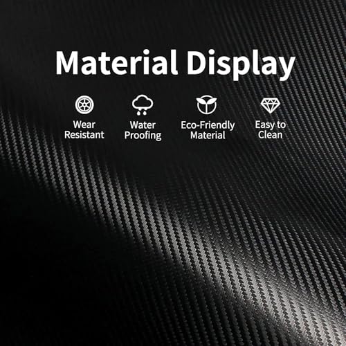 Newace Car Door Sill Protectors Compatible with Dodge RAM 3500 Accessories- 4Pcs Door Entry Guard Scuff Sill Protector Plate- Carbon Fiber Anti-Scratch Sticker- Upgraded Full Coverage - size: 3500