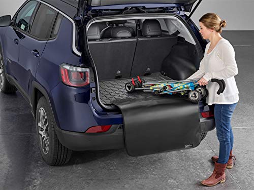 WeatherTech Cargo Trunk Liner with Bumper Protector for Mercedes AMG GLS 63, AMG GLS 63 SUV, GLS-Class - Behind 2nd Row w/Bumper Protector (431329SK), Cocoa - color: Cocoa