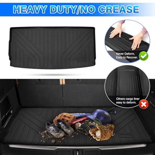 Cartist Cargo Mat for Jeep Wagoneer 2022 2023 2024 2025 2026 Trunk Mat Behind The 3rd Row TPE All Weather Cargo Liner for Wagoneer Accessories Anti-Slip - size: 6)Jeep Wagoneer【2022-2025】