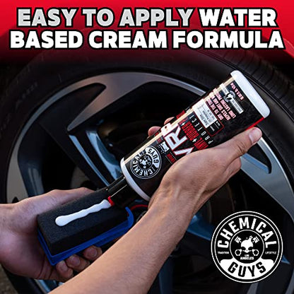 Chemical Guys TVD_107_16 VRP Vinyl, Rubber and Plastic Non-Greasy Dry-to-the-Touch Long Lasting Super Shine Dressing for Tires, Trim and More, Safe for Cars, Trucks, SUVs, RVs & More, 16 fl oz - size: 16 oz (Pack of 2)