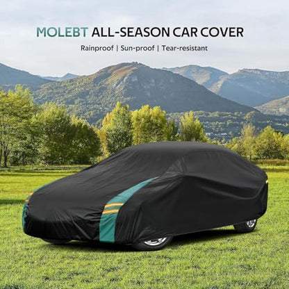 Coupe Car Cover Custom Fit for Mercedes C Class C220 C250 C300(2007-2025), Waterproof All Weather for Automobiles, Outdoor Full Cover with Windproof Clip Straps. - size: 6 Custom Fit Mercedes C Class