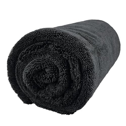 Car Drying Towel (28" x 36"),1500 GSM Double Sided Microfiber Drying Towels for Cars,Highly Absorbent,Leaving no Marks,no Shedding,Easy to Clean - size: Pack of 1