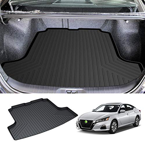 Powerty Trunk Mat for 2019-2025 2026 Nissan Altima Sedan Accessories Cargo Mats TPO All Weather Cargo Liner Heavy-Duty Trunk Liners - size: Cargo Mat｜For｜19-26｜Nissan Altima Sedan