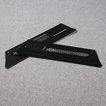 Beautost Fit for Honda CRV CR-V 2023 2024 2025 2026 Outside Door Sill Scuff Plate Guard Cover Trims (Carbon Fiber Black) - color: Carbon Fiber Black