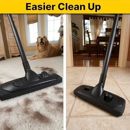Shop-Vac 9061400 1.25 Inch Diameter Extension Wands, 3-Piece Set, Durable Black Plastic, Ideal for Extended Reach With 1.25 Inch Hoses - style: Extension Wands