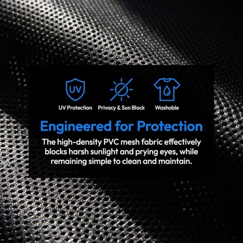 PATKAW 1 PCS Blackout Blinds No Drill, Retractable Roller Window Shades with Suction Cups, Portable Light Blocking Roller Blinds for Bedroom, Office, Nursery, RV, Car and Travel (49.2" x 19.7") - size: 1"W x 1"H