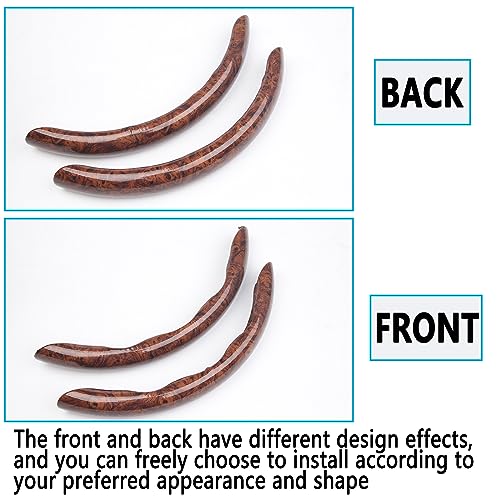 Steering Wheel Cover, Wood Grain Steering Wheel Cover, Car Wheel Cover for Men/Women, Universal Fit for 99% Car Steering Wheel,Steering Wheel Accessories (Wood Grain-Brown) - color: Wood grain-Brown