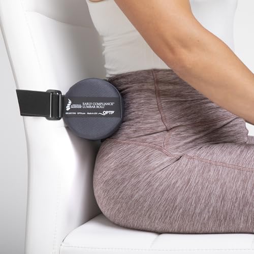 OPTP The Original McKenzie Early Compliance Lumbar Roll – USA Made Low Back Support and Lumbar Support for Office Chair — Lumbar Support for Car Seats, Desk Chair Back Support