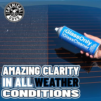 Chemical Guys CLDSPRAY100 Foaming Glass Cleaner (Works on Glass, Windows, Mirrors, Navigation Screens & More; Car, Truck, SUV and Home Use), Ammonia Free & Safe on Tinted Windows, 19 fl oz