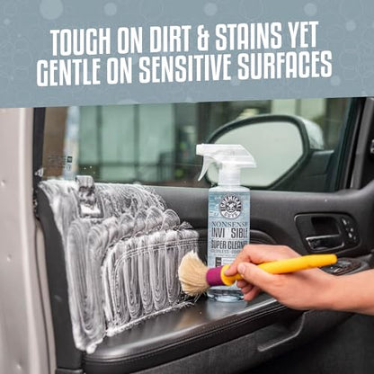 Chemical Guys Nonsense Colorless & Odorless All Surface Cleaner - Clear, Safe for Vinyl, Rubber, Plastic, Carpet, and Upholstery, pH Balanced, Residue-Free, Unscented, 32 oz Spray - style: Nonsense 32 oz