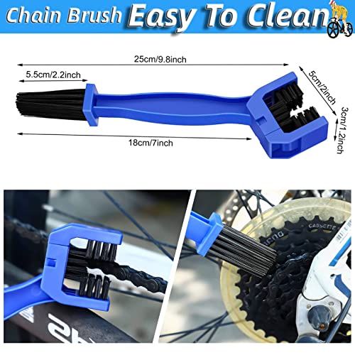 Bike Cleaning Brush Tool Kit - color: 7PCS Bike Cleaning Brush Tool Kit