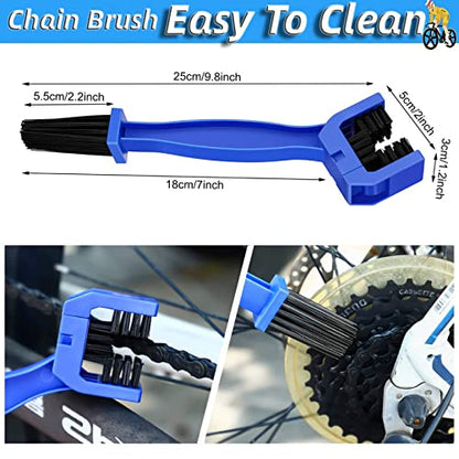 Bike Cleaning Brush Tool Kit - color: 4PCS Bike Cleaning Brush Tool Kit