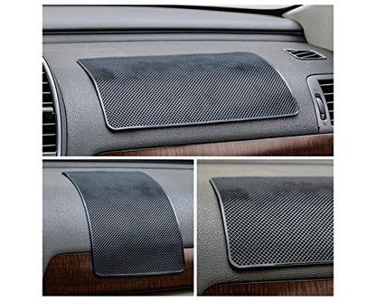 DS.DISTINCTIVE STYLE Car Dashboard Mat 10.5x5.9 Inches Extra Large Non-Slip Sticky Pad Anti Slip Mat Adhesive Mat for Phones, Glasses, Keys
