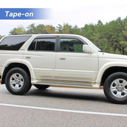 Window Visors Rain Guards for 1996-2002 Toyota 4Runner, Out-Channel Window Vent Wind Deflectors Visors Shades for 96-02 4Runner - size: 1996-2002 Toyota 4runner