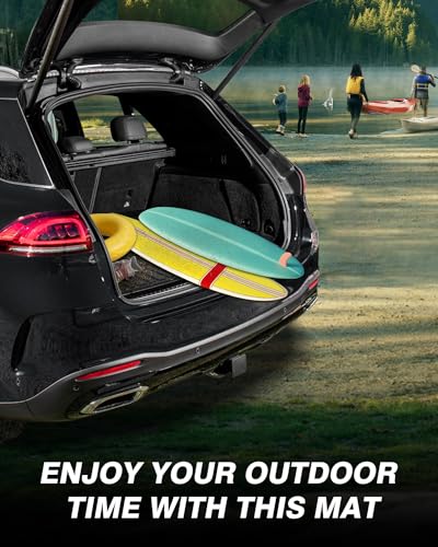 Powerty Trunk Mat for 2020-2025 2026 Mercedes-Benz GLE Accessories Cargo Mats TPE All Weather Cargo Liner Heavy-Duty Trunk Liners - size: Cargo Mat｜For｜20-26｜Mercedes-Benz GLE