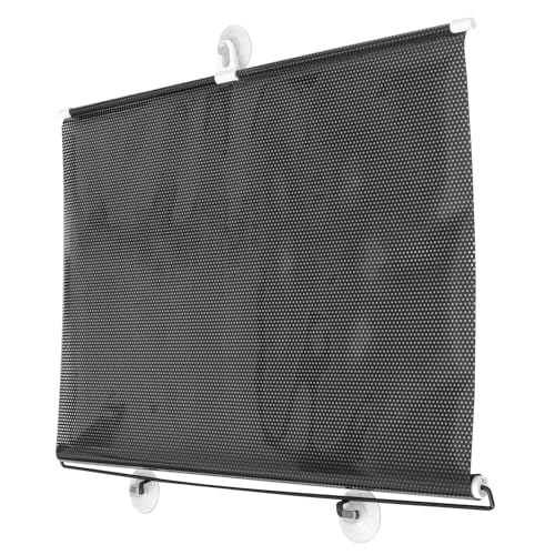 PATKAW (1 Pcs) Window Blinds, Blackout Shades No Drill, Suction Cup Temporary Roller Blind, Light Blocking Window Cover for Bedroom, Office, Nursery, Home Privacy, Travel, Rv and Car - size: Size 1