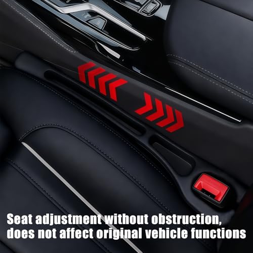 Car Seat Gap Filler Organizer 2 PCS Black Universal Seat Gap Plug Blocker Anti-Drop Console Catcher Phone Keys Storage for Car Truck SUV Auto Accessories Style3 - size: Style 3