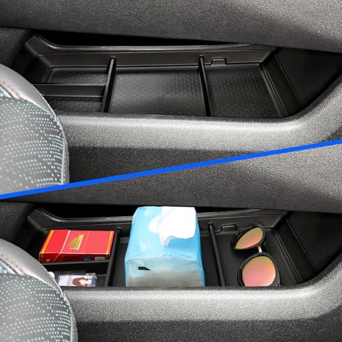 SMABEE Lower Center Console Organizer Tray for Chevrolet Chevy Equinox 2025 2026 Accessories Under Center Console Organizer Insert TPE Interior Black (Not Fit Equinox EV) - size: Lower Center Console Organizer Tray