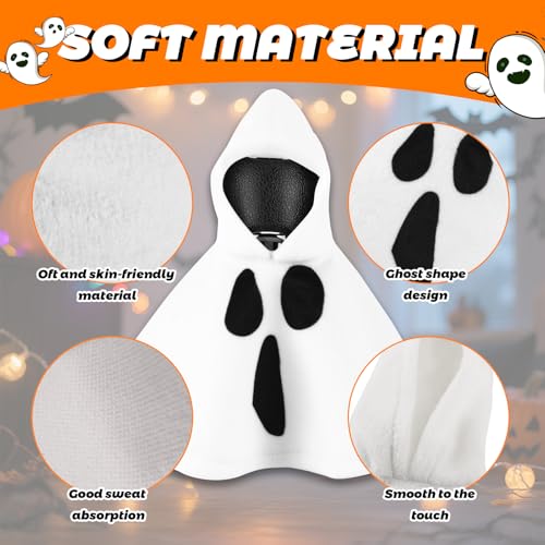 Ghost Car Gear Shift Cover,Funny Halloween Gear Shift Knob Cover for Protection & Halloween Car Decor,Universal Soft Cars Shifter Covers Funny Cars Accessories for Most Vehicles