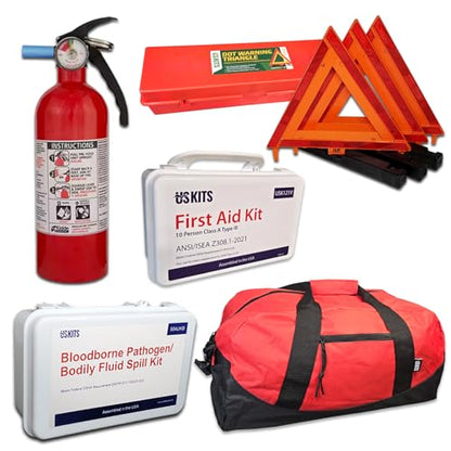 NEMT DOT OSHA Compliant All-in-One Truck Safety Kit
