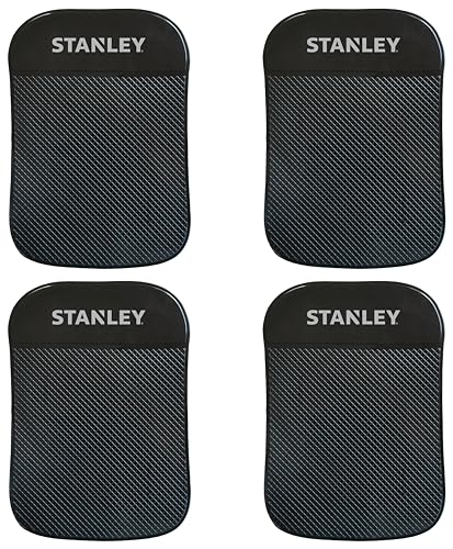 Stanley S4005 3.5" x 5.75" Extra-Strong Anti-Slip Grip Dashboard Gel Pad for Cell Phone, Tablet, GPS, Keys or Sunglasses, Pack of 4 - size: Small, style: Pack of 4