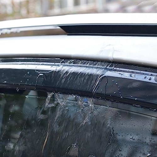 4Pcs Window Visors Vent Deflectors for Chevrolet (Chevy) Blazer 2019-2024 Rain Guards Shade - size: Blazer 2019-2024