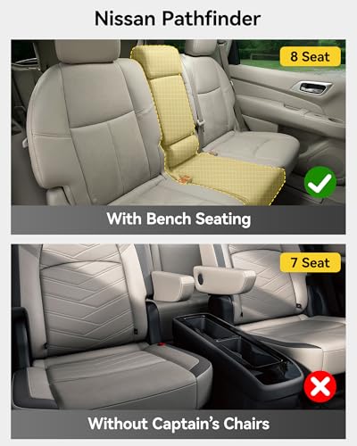 3W Floor Mats & Cargo Liner & Back Seat Cover Custom Fit for Nissan Pathfinder 2022-2026 (Only fit 8 Passenger Models), TPE All Weather Custom Fit Nissan Pathfinder Full Set,Black - size: 5.Pathfinder|22-26|Full Set