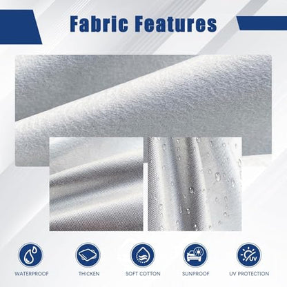 Kayme 6 Layers Car Cover Custom fit for Ford Mustang/Shelby (1964-2025) Waterproof All Weather for Automobiles, Outdoor Full Cover Rain Sun UV Protection.Silver - size: 28. Custom Fit Ford Mustang