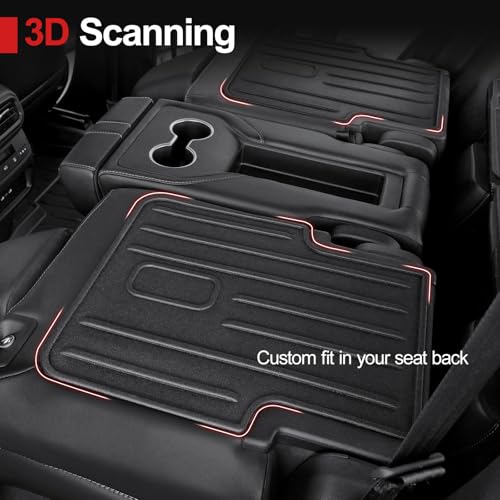 Backrest Mat for Honda Pilot 2023-2025 2026, 2nd Kick Mats for Acura MDX 2022-2026 - size: for 2023-2026 Honda Pilot Kick Mats