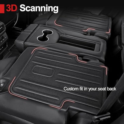 Backrest Mat for Honda Pilot 2023-2025 2026, 2nd Kick Mats for Acura MDX 2022-2026 - size: for 2023-2026 Honda Pilot Kick Mats