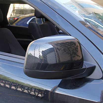 Side Door Mirror Cover Trim For 2011-2022 Dodge Durango