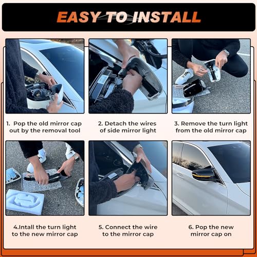 Glossy Black Mirror Cover Caps Rearview Side Mirror Covers Fit for BMW G20 G21 G30 G31 G11 G12 G14 G15 G16 2017 2018 2019 2020 2021 2022 Left Driver Side Right Passenger Side-2 PCS - size: Fit for BMW G20 G21 G30 G31 2017-2022-Glossy Black