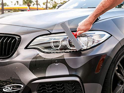DSV Standard Window Squeegee for Window Cleaning, Window Cleaner Tool for Car Windshield, Shower Door, Boat | 2-in-1 Mini Squeegee for Home | Windshield Squeegee Kit for Car Windows - size: Handheld Squeegee