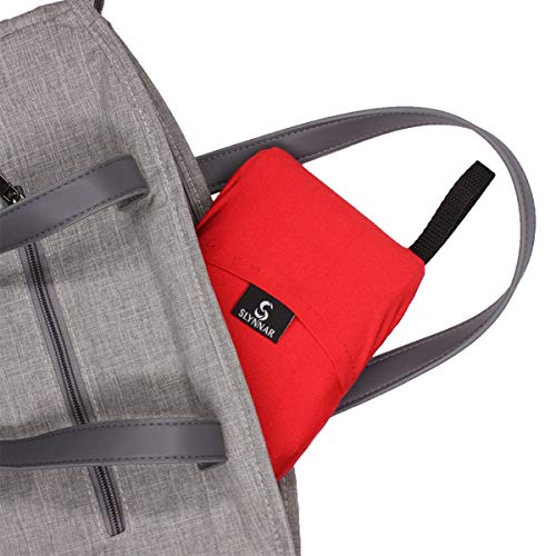 SLYNNAR Car Seat Travel Bag for Airplane - Fits Convertible Car Seats, Infant carriers & Booster Seats, Red Upgrade (Red Upgrade) - color: Red Upgrade