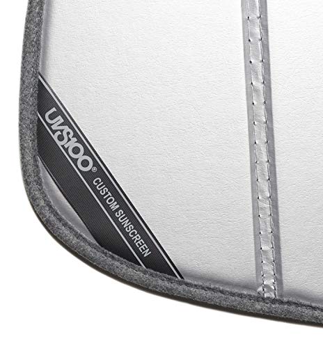 Covercraft UVS100 Custom Sunscreen | UV10880SV | Compatible with Select Ford Crown Victoria/Mercury Grand Marquis Models, Silver - color: Silver